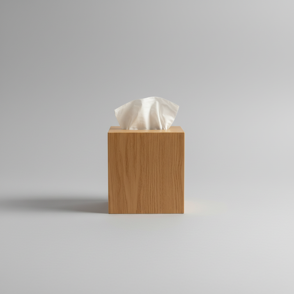 Nel Lusso Tokyo Tissuebox Holder Natural