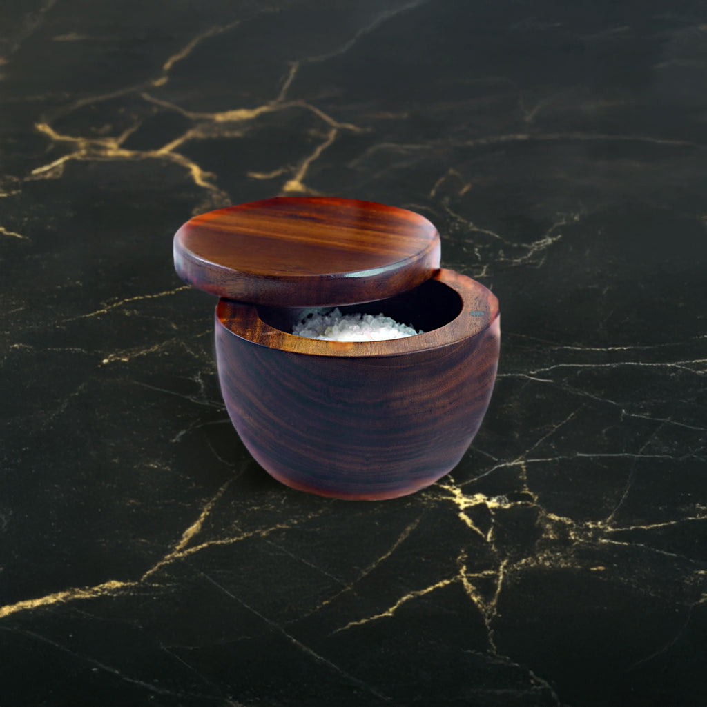 Nel Lusso Acacia Salt Pig