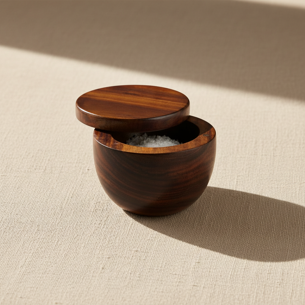 Nel Lusso Acacia Salt Pig