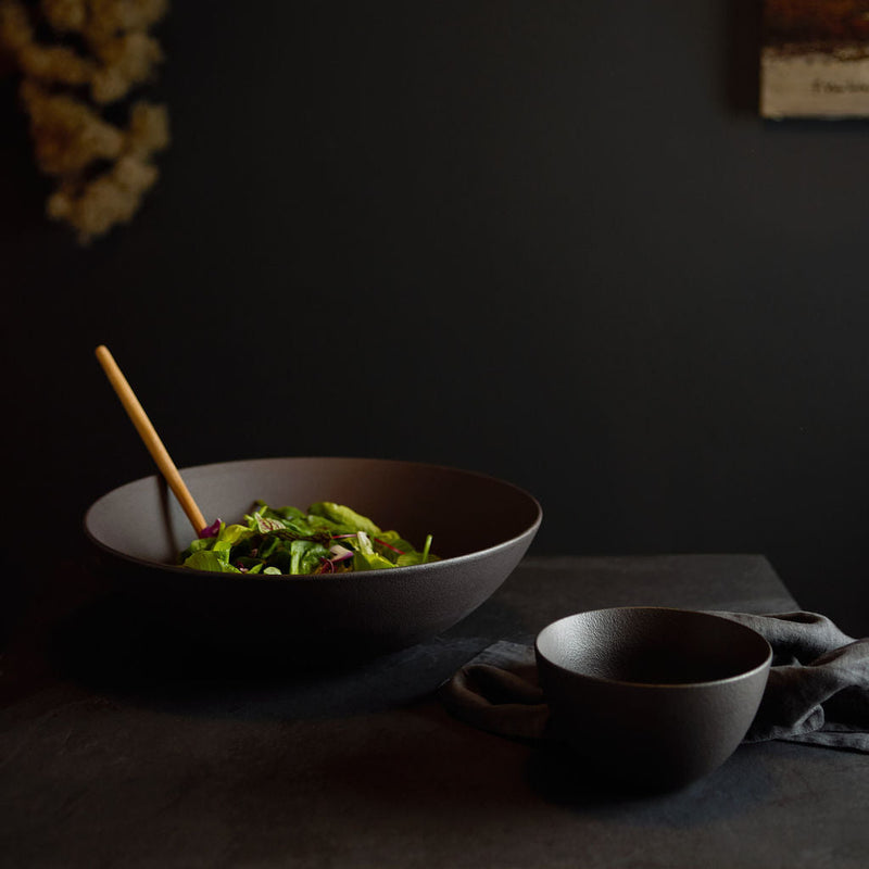 NEW Otto 34cm Serving bowl-black - PRE-ORDER FOR NOV