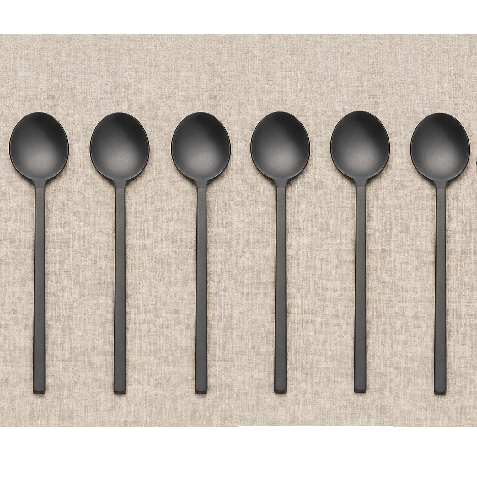 NEW Otto Dessert Spoon Set of 6 Vintage Black - Pre order for November
