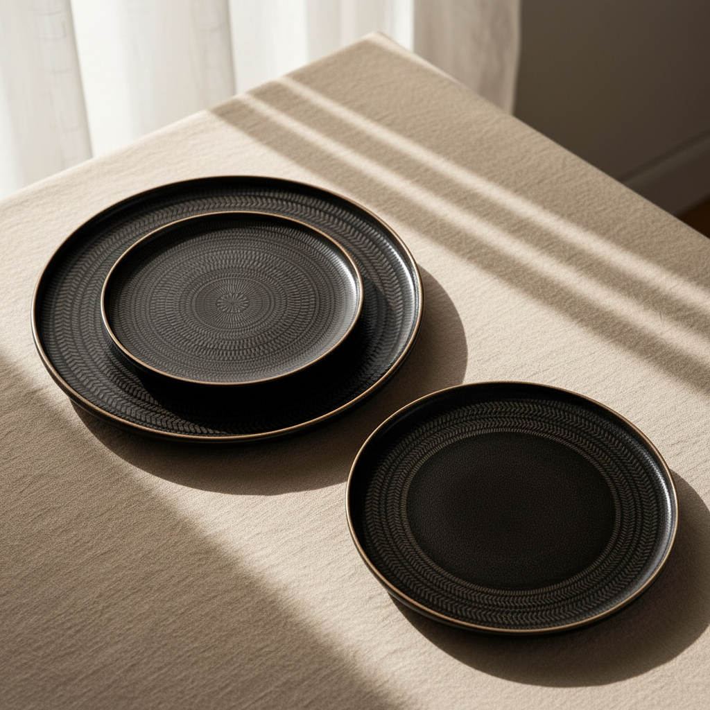 NEW Lotti 26cm Dinner plate umber