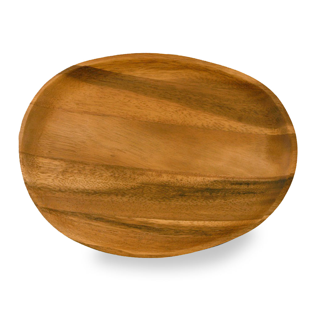 Oval Platter Natural Acacia